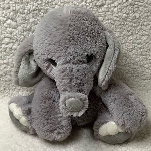 AURORA World 2020 Grey Elephant 8.5 inch Plush Stuffed Animal Toy